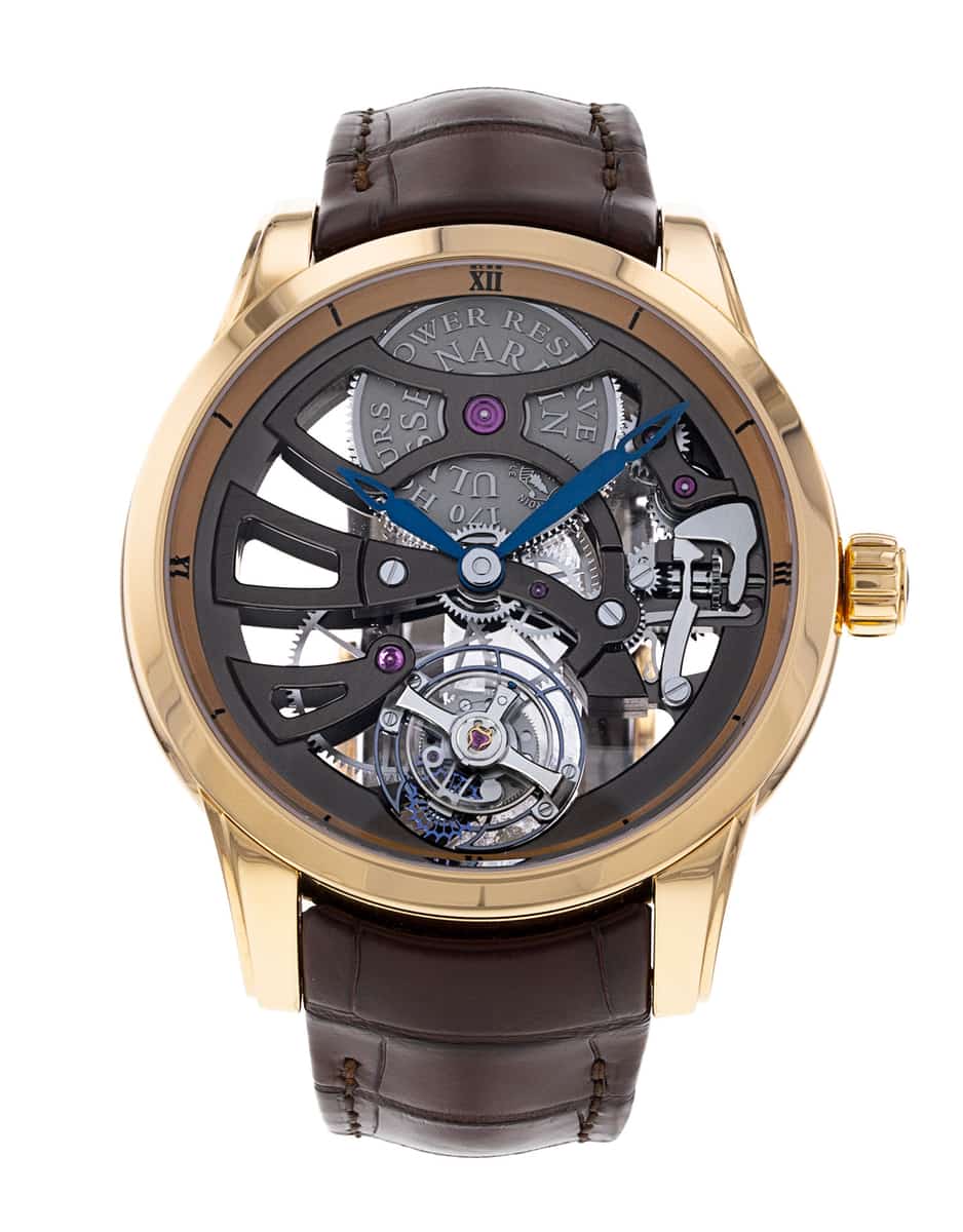 Skeleton tourbillon sales